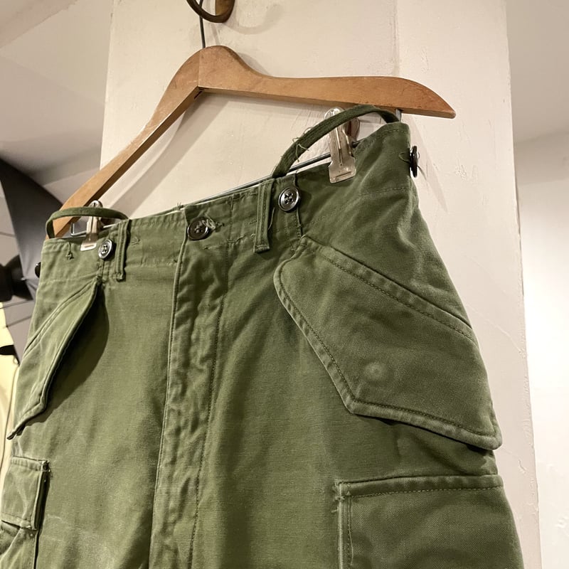 m51 ミリタリーパンツ 1952年製 1952年製 アメリカ軍 M51 フィールドパンツ サイズ w ~33.5