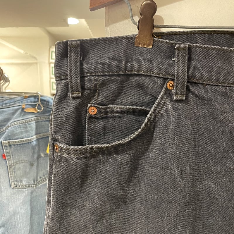 80s Levi's 40509-0259 ブラック 先染め usa w36 80s Levi's 40509-0259 ブラック 先染め usa w36 USA製 Levi