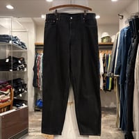 00s　Levi's 560　リーバイス　ブラックデニムパンツ　37×33　2001年　(S5419)