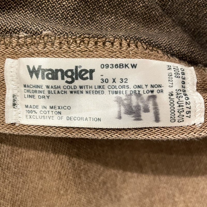 Wrangler カラーデニムパンツ ブラウン 0936BKW ラングラー デニム