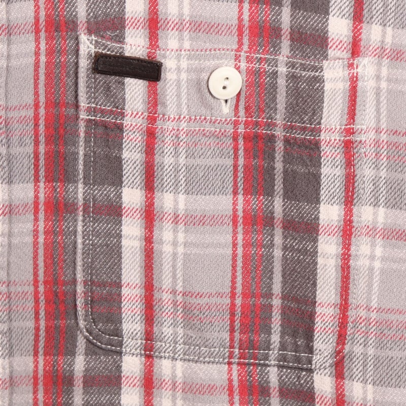 90s POLO SPORT ポロスポーツ ヘビーチェックネルシャツ ポニー刺繍 90's Polo Sport ラルフローレン ポロスポーツ 刺繍ロゴ 胸