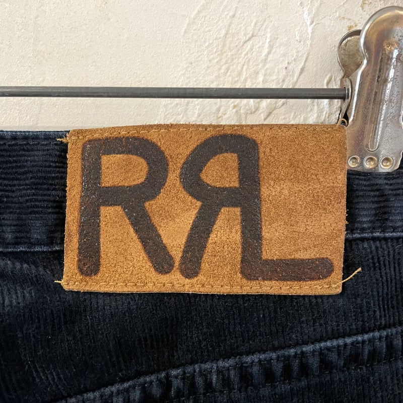 90s RRL コーデュロイパンツ ダブルアールエル 濃紺 USA製 90年代