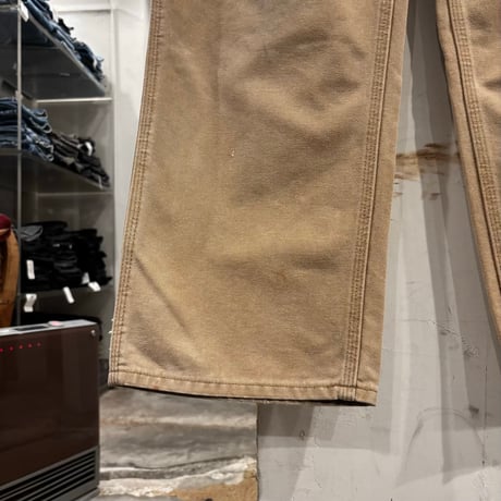 carhartt　ダック地　ペインターパンツ　カーハート　ブラウン　雰囲気系　32×31　(S5443)