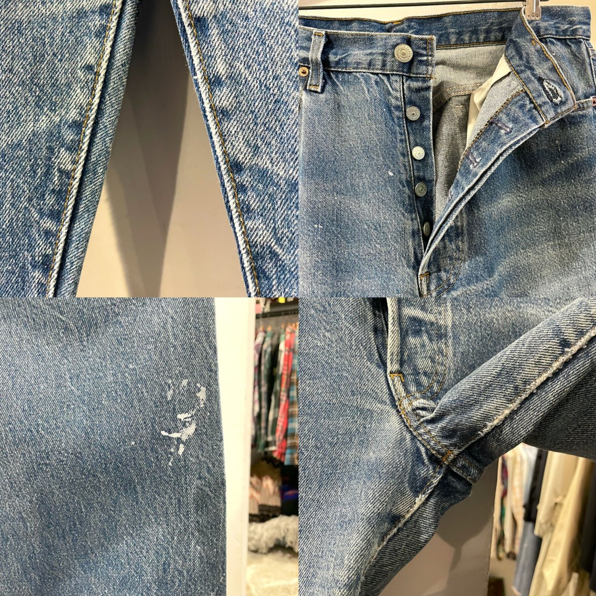 Levi's 501-0115 80年代 リーバイス501 内股シングル USA製 1984 Levi's 501-0115 80年代 リーバイス501 内股シングル USA製 1984