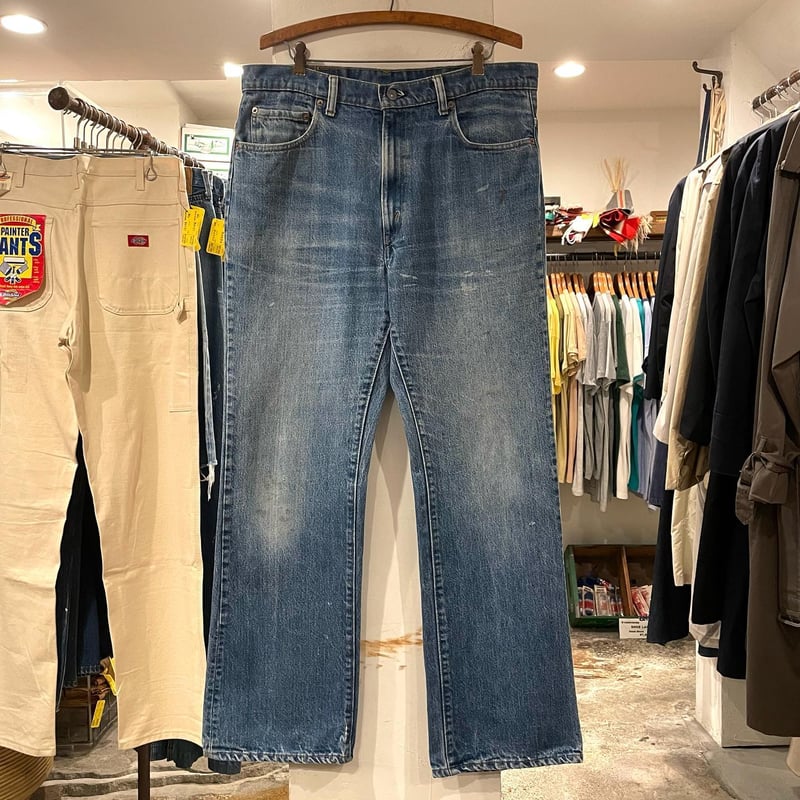 Levi's 517 80年代 リーバイス517 黒カン 内股シングル ブーツ Levi's 517 80年代 リーバイス517 黒カン 内股シングル ブーツ