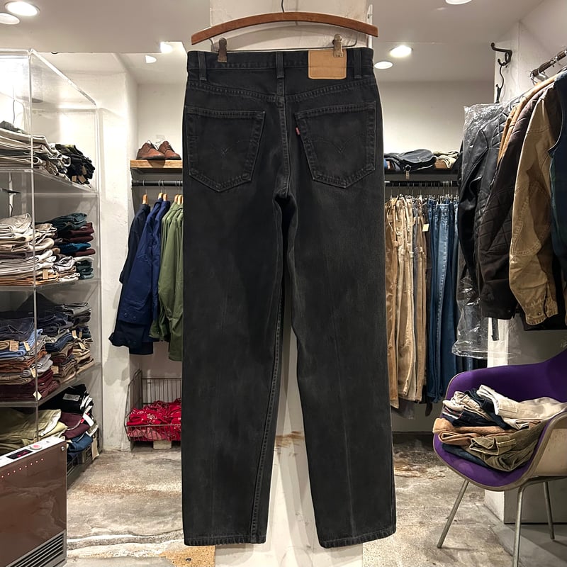 90s Levi's 550 0260 リーバイス ブラックデニムパンツ 32×31 90s Levi's 550 0260 リーバイス ブラックデニムパンツ 32×31