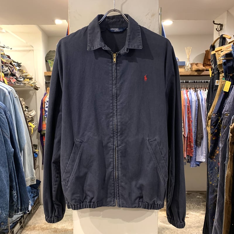 90s Polo Ralph Lauren スウィングトップ ラルフローレン COTTON 1...