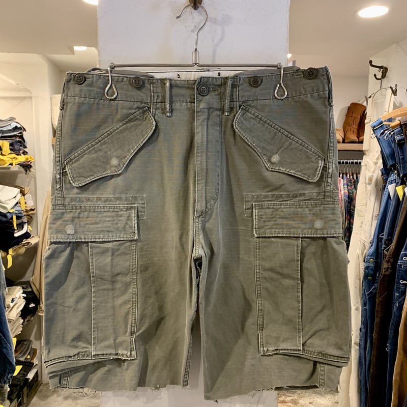 RRL カットオフショーツ M-51タイプ リップストップ ミリタリー