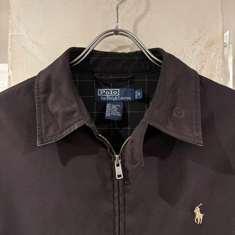 Polo by Ralph Lauren　Swing Top　Size M　ラルフローレン　スウィングトップ　フェード　ブラック　(S5241)