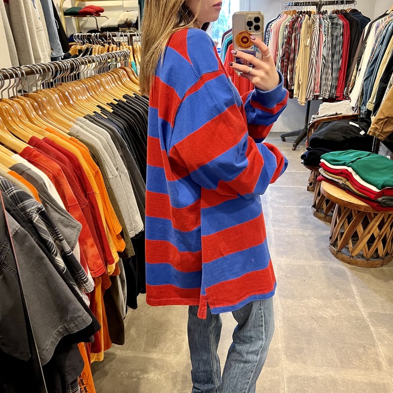 POLO by Ralph Lauren L/Sラガーシャツ ラルフローレン ボーダー POLO by Ralph Lauren L/Sラガーシャツ ラルフローレン ボーダー
