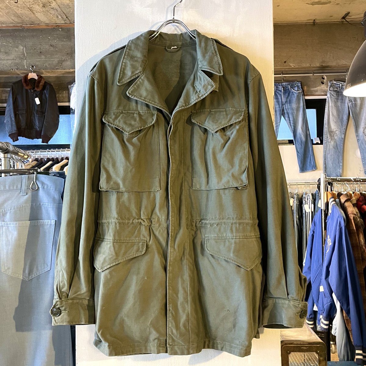 40s US ARMY M-43 Field Jacket フィールドジャケット ミリタリージ