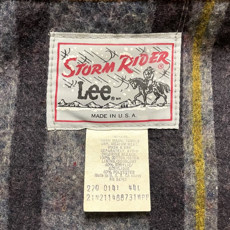 80s Lee 220-0141 STORM RIDER ストームライダー デニムジャケット