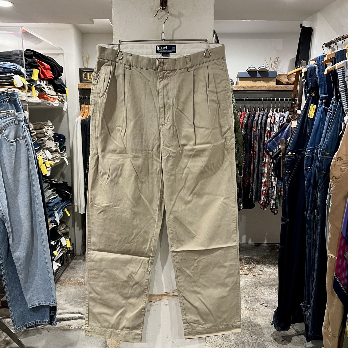 POLO by Ralph Lauren チノパン ポロチノ ラルフローレン タック入り