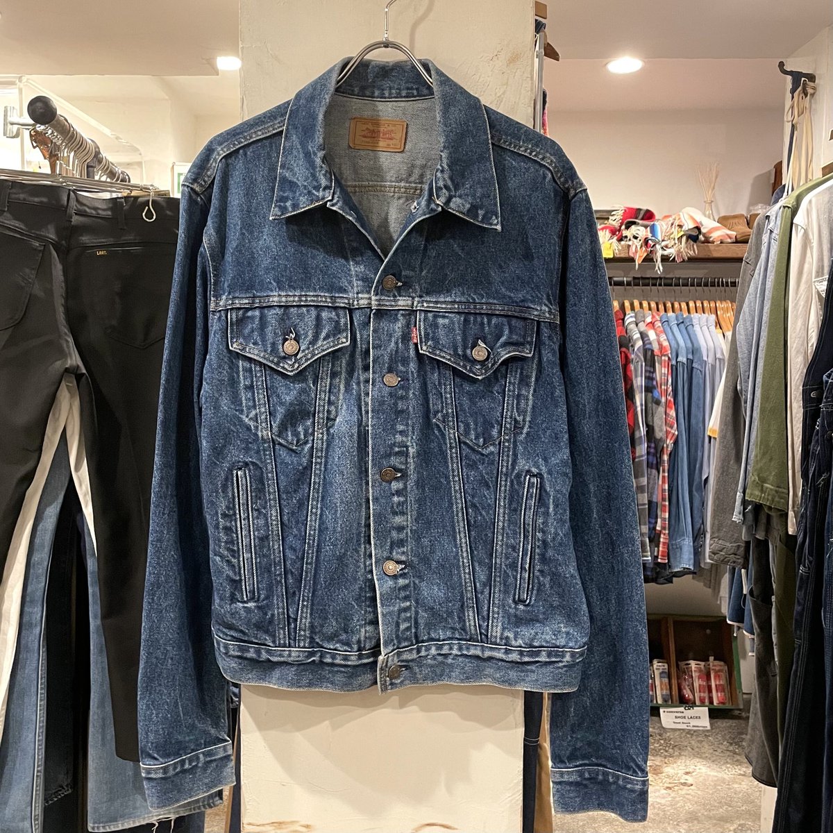 80s Levi's 71506-0216 リーバイス デニムジャケット ボタン裏 80s Levi's 71506-0216 リーバイス デニムジャケット ボタン裏