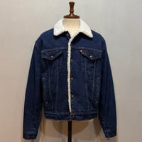 90s　Levi’s 70608 0216　デニム ボアジャケット　USA製　Size 38R　リーバイス　(S5109)