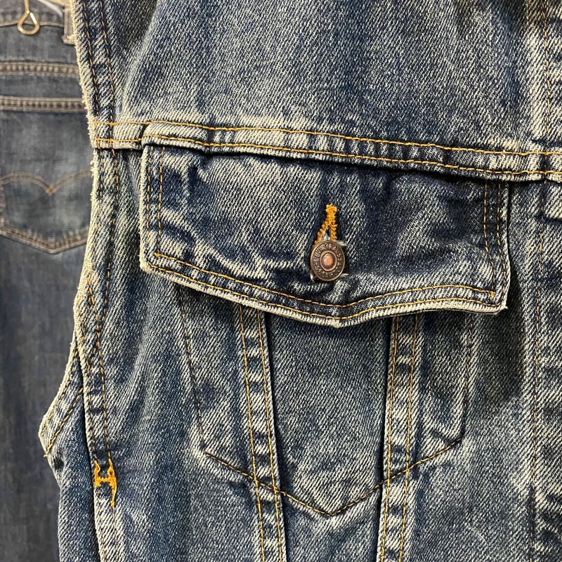 Levis 70595 4891 デニムベスト 90s USA製 リーバイス (S0723)