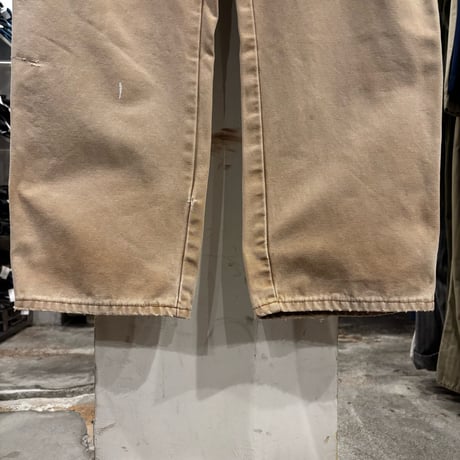 Dickies　ダック地　ペインターパンツ　ディッキーズ　ワークパンツ　ブラウン　雰囲気系　38×31 ½　(S5089)