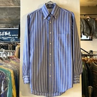 60s　TOWNCRAFT　Vintage Stripe Shirt　3点留めボタン　DEAD STOCK　Penneys　ヴィンテージシャツ　ストライプシャツ　(S2592)