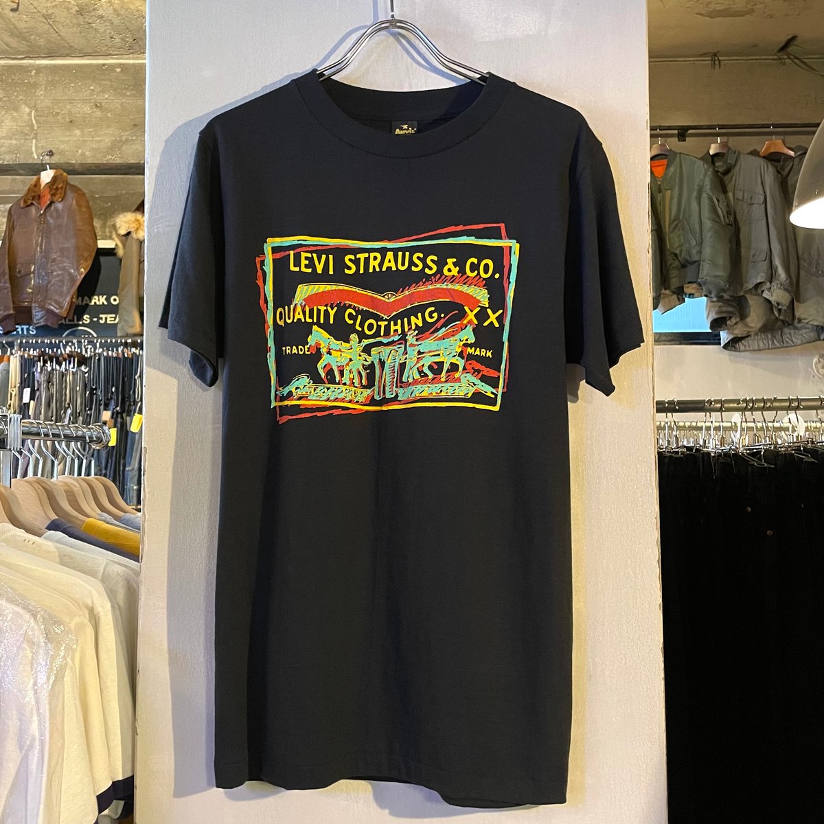 80s ANVIL S/S Tシャツ DEAD STOCK USA製 Size M Levi' 80s ANVIL S/S Tシャツ DEAD STOCK USA製 Size M Levi'
