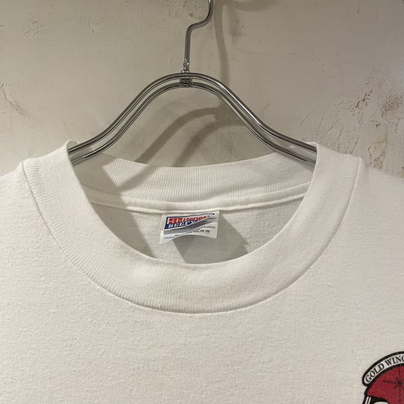90s〜 Hanes ショートスリーブTシャツ バックプリント ポケT GOLD WING