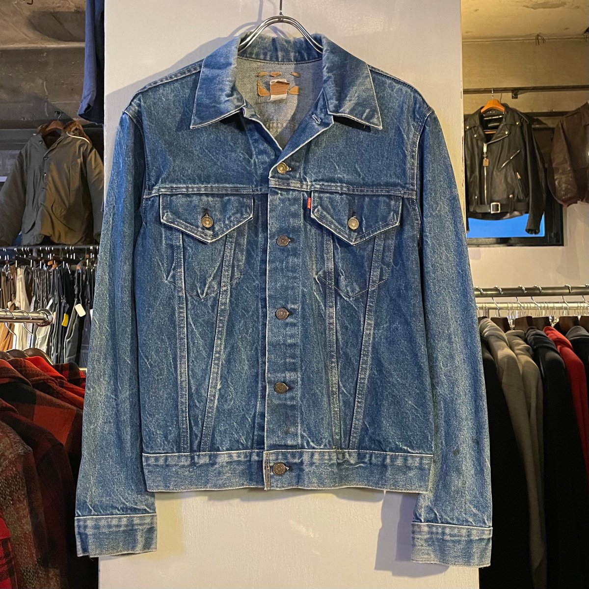 LEVI'Sリーバイス 94年USA製 70505 Gジャン 濃紺 SIZE40 - ジャケット 