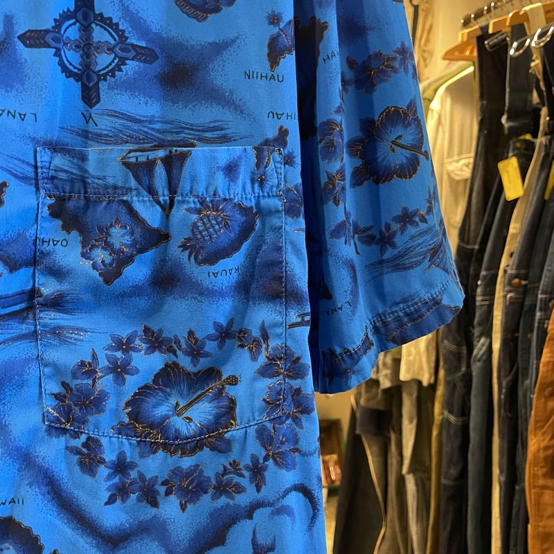 Ui Maikai Hawaiian shirt ヴィンテージハワイアンシャツ HAWAII