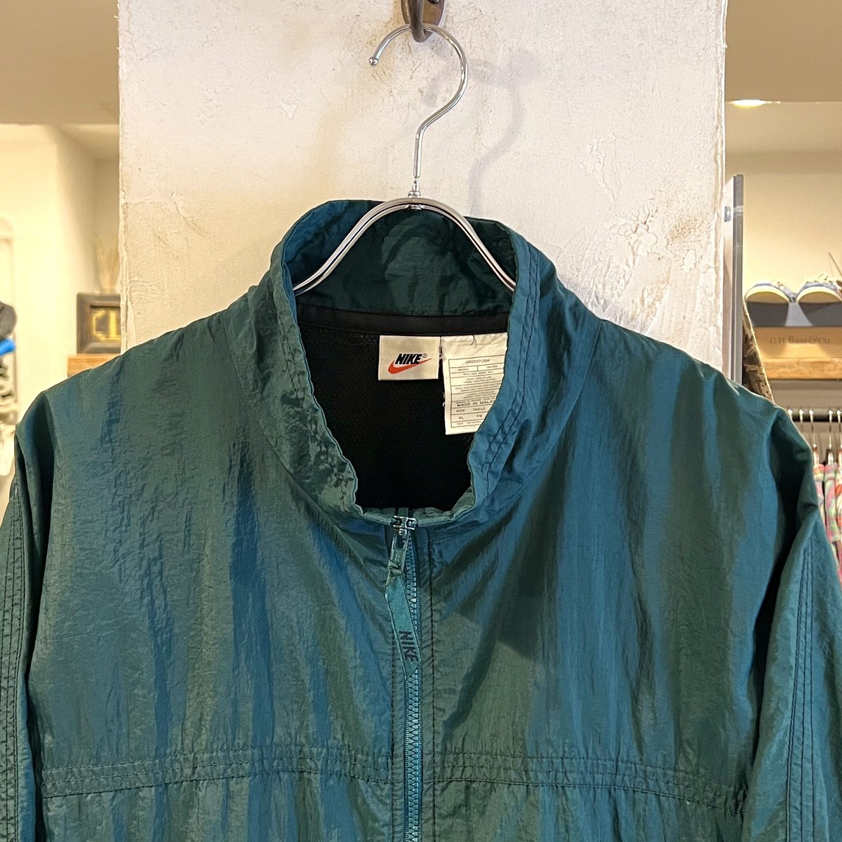 Nike ナイロンジャケット XL 古着 90年代 ナイキ NIKE ナイロンジャケット メンズXL相当