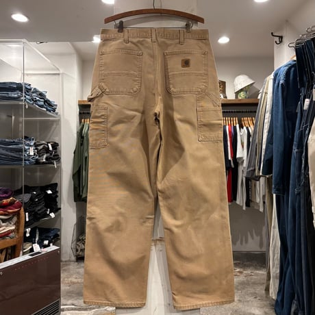 carhartt　ダック地　ペインターパンツ　カーハート　ブラウン　雰囲気系　34×31 ½　(S5441)