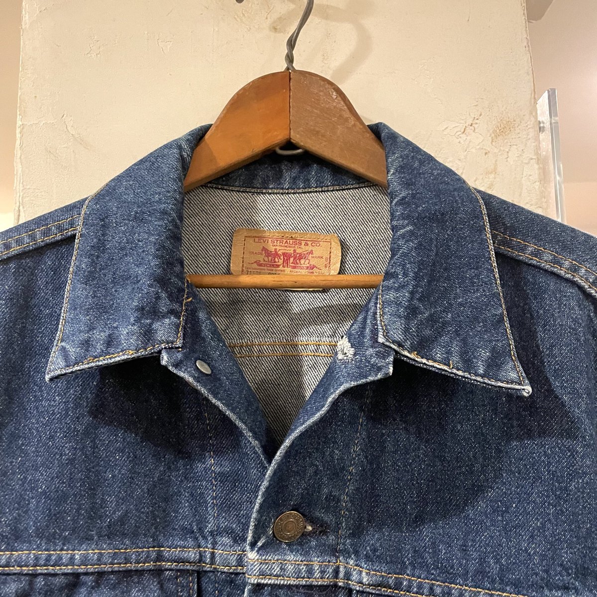 80s Levi's 71506-0216 リーバイス デニムジャケット ボタン裏755 US...