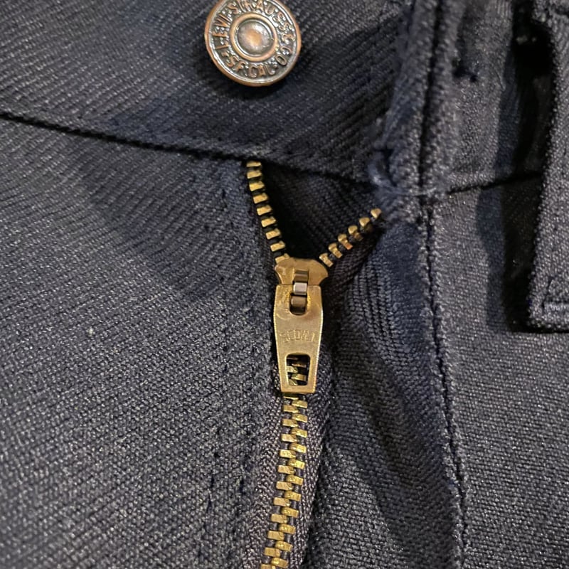 90s Levi's 10517-6117 ブーツカットパンツ 34×32 ネイビー USA製
