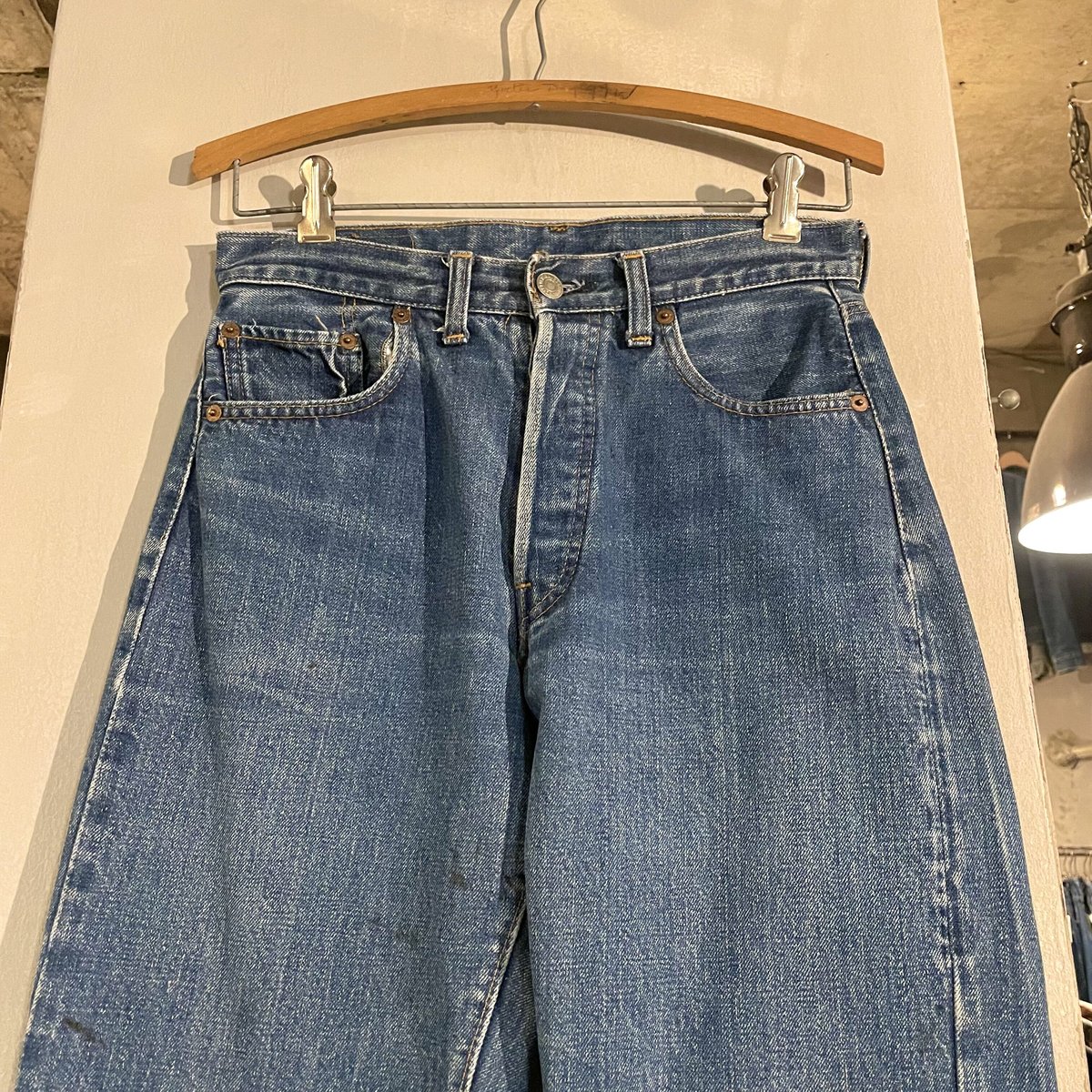 70s Levi's 501 66前期 28×29 リーバイス バックポケット シングル 