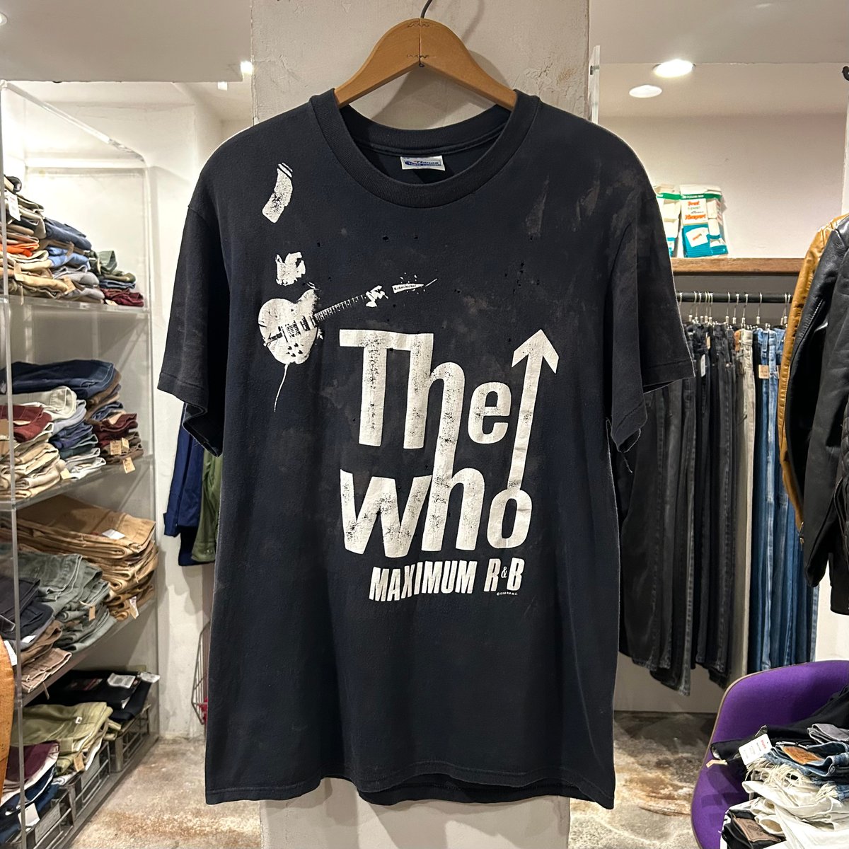 80s Hanes The Who THE KIDS ARE ALRIGHT TOUR バンド 80s Hanes The Who THE KIDS ARE ALRIGHT TOUR バンド