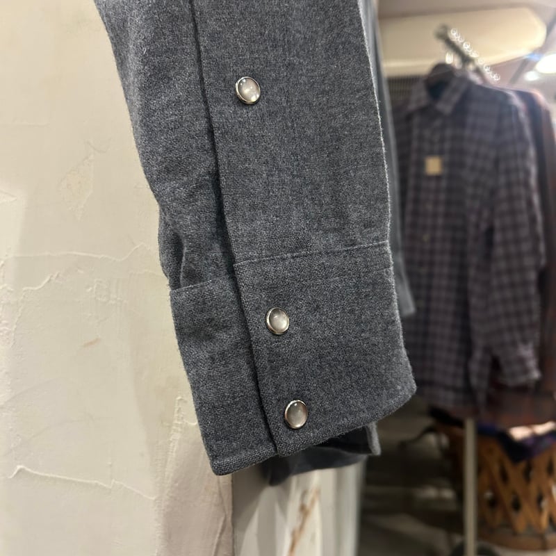 70s PENDLETON ウールチェックシャツ ペンドルトン ヨーク切り替え