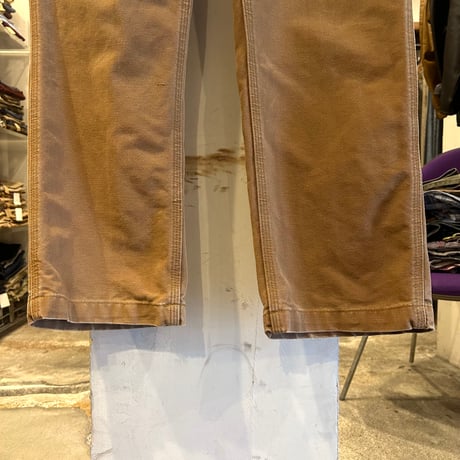 carhartt　ダック地　ペインターパンツ　カーハート　ブラウン　32×30　(S4360)