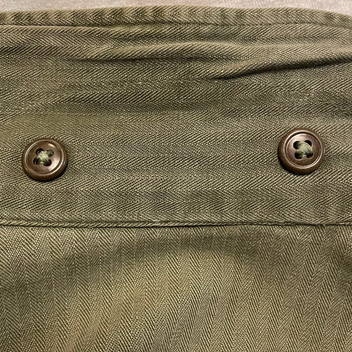 40s U.S.ARMY M43 ヘリンボーン　HBT 40s US ARMY M-43 HBT JACKET ヘリンボーンツイル ミリタリージャケッ