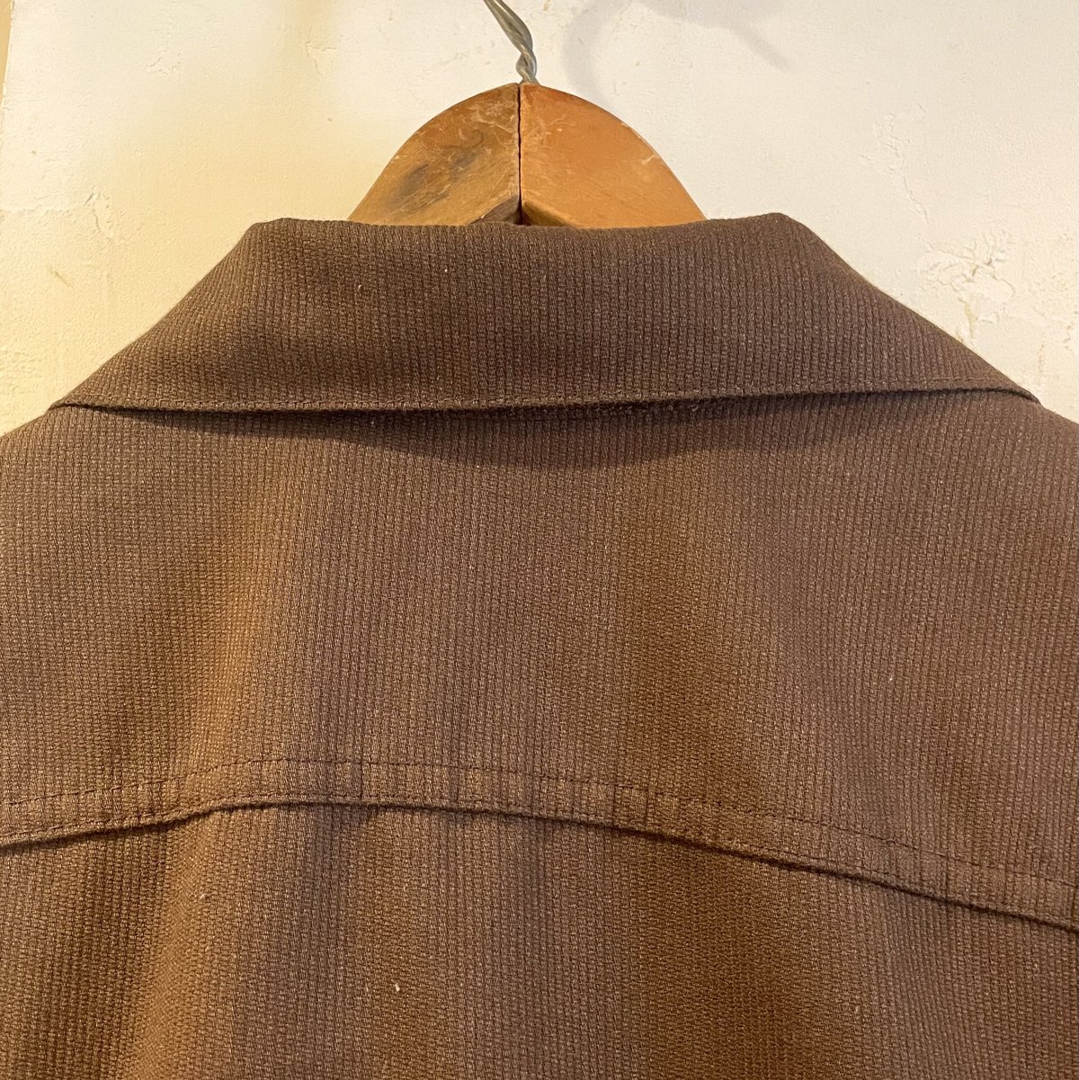 イ*ー様 Levi's Big e 70505 70s ピケジャケット　黒タブ 70's Levi's 70505 BIG-E ピケジャケット ダークブラウン 実寸