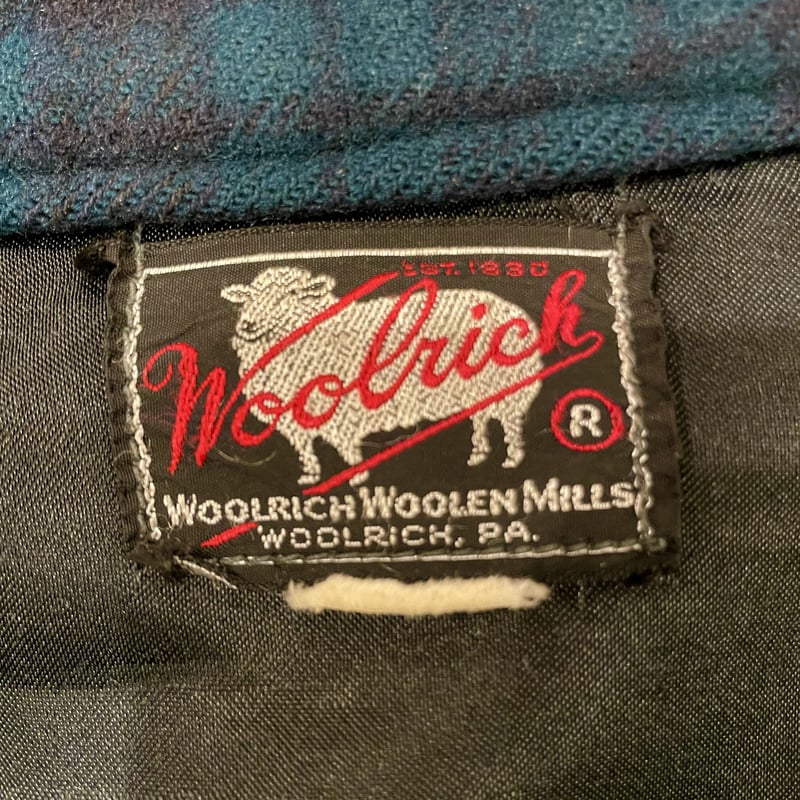 Woolrich 50s 黒タグ ウールジャケット ブラックウォッチ ウール Woolrich 50s 黒タグ ウールジャケット ブラックウォッチ ウール