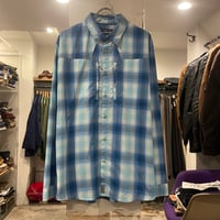 patagonia　L/S フィッシングシャツ　寒色系　パタゴニア　(S4134)