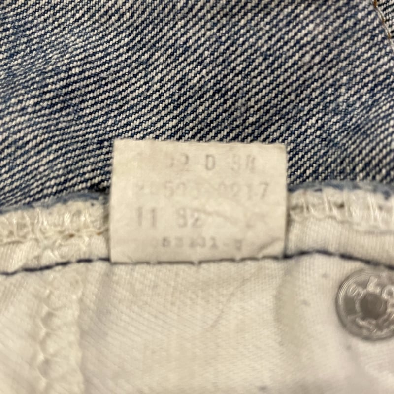 70s-80s リーバイス 505 オレンジタブ ボタン裏8 USA製 Levi's 505 80年代 リーバイス505 ボタン裏542 オレンジタブ USA製 19