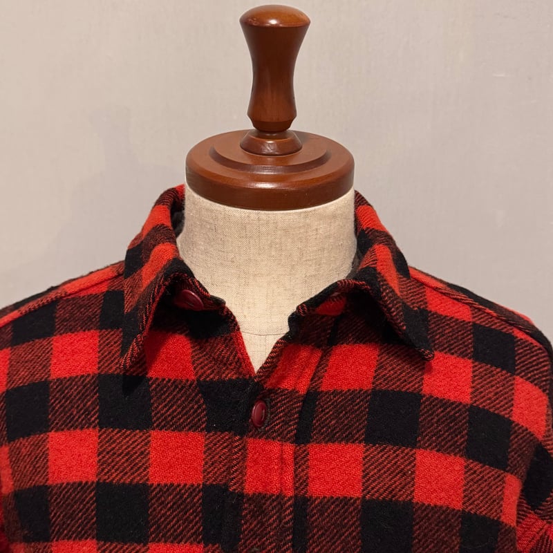 50s Woolrich L/S Vintage Wool Shirt USA製 ヴィンテージ