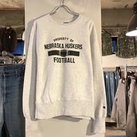 90s　Champion　リバースウィーブ　reverse weave　NEBRASKA HUSKERS　(S1845)