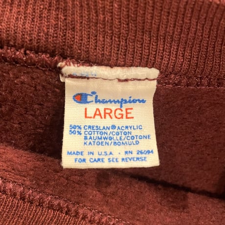 Champion　ヴィンテージスウェット　80s　USA製　トリコタグ　チャンピオン　(S0755)