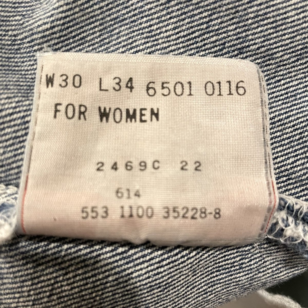 Levi's 501 FOR WOMEN ボタン裏553 USA製 2000年 リーバイス50 Levi's 501 FOR WOMEN ボタン裏553 USA製 2000年 リーバイス50