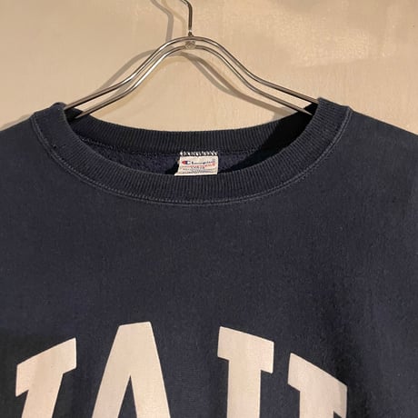 90s　Champion　リバースウィーブ　Reverse Weave　VAIL　ネイビー　刺繡タグ　チャンピオン　(S3848)