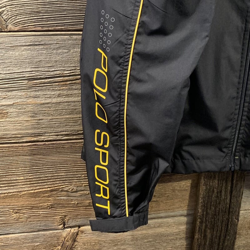 POLO SPORT ポロスポーツ ナイロンジャケット 90s 黒 | DUFF