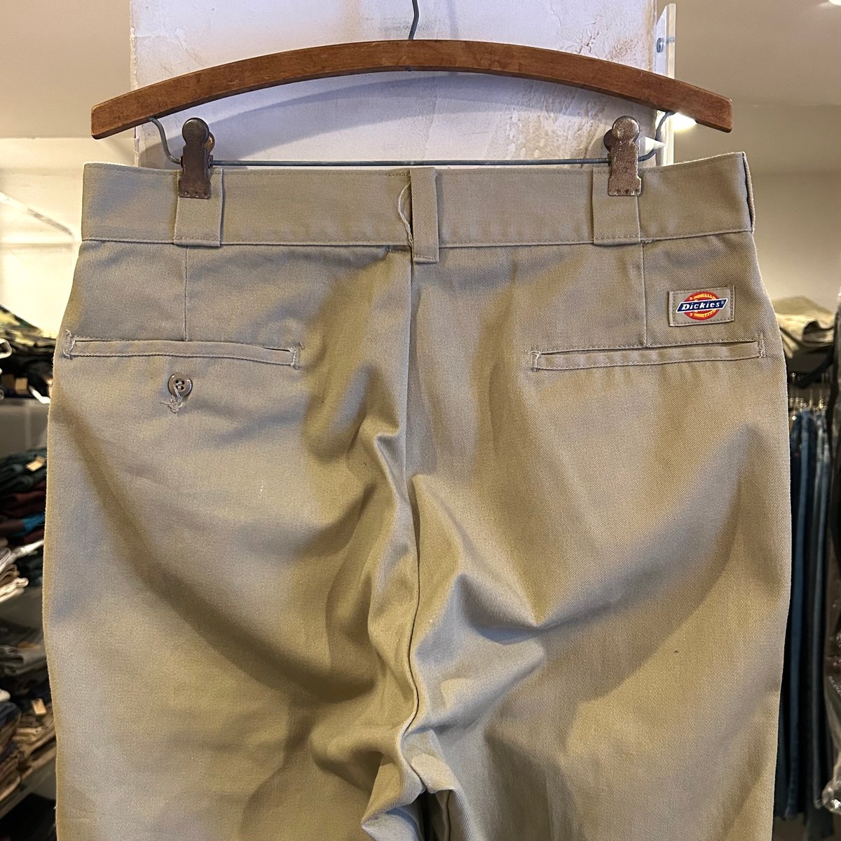 90s Dickies 874 ワークパンツ ディッキーズ ベージュ 31×31 USA