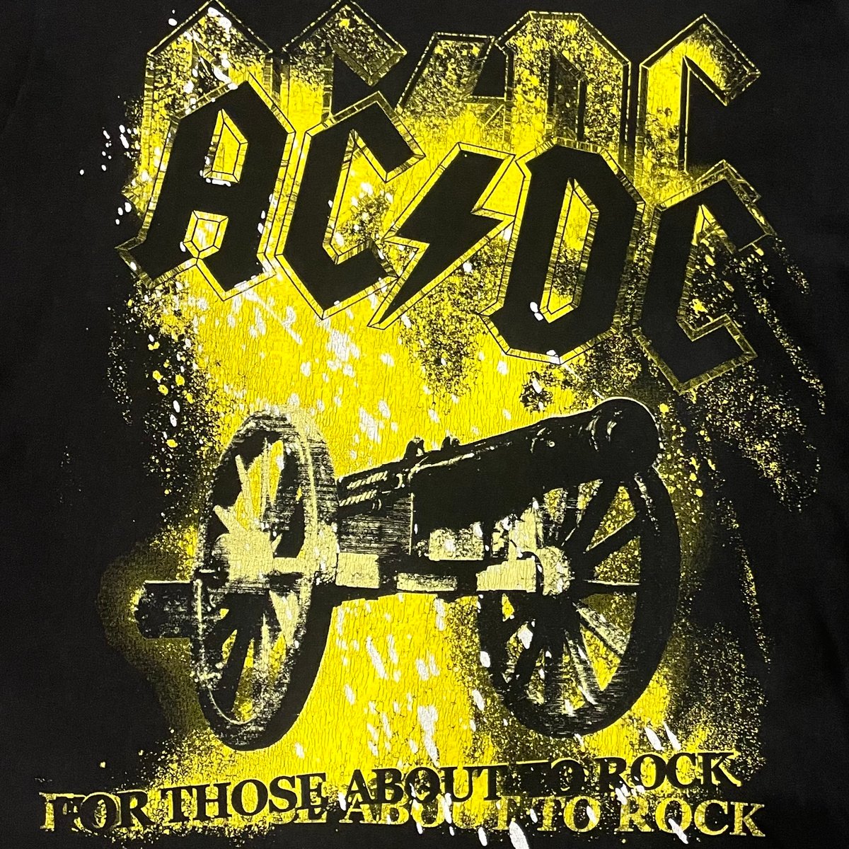 S/S バンドTシャツ AC/DC Size M エーシーディーシー FOR THOSE