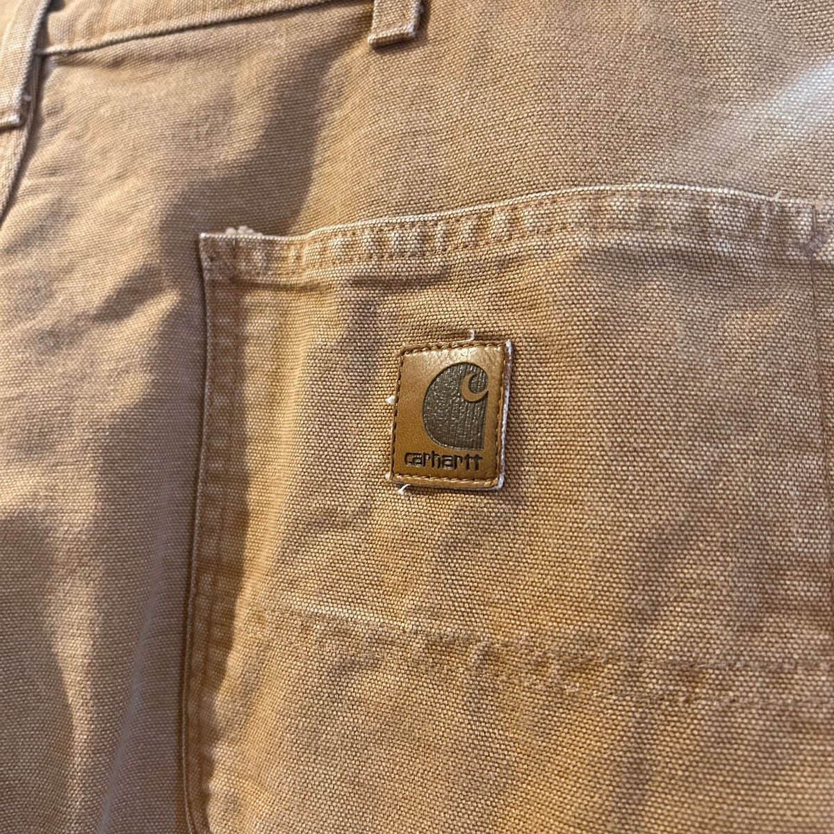carhartt ダック地 ペインターパンツ カーハート ブラウン 36×28 carhartt ダック地 ペインターパンツ カーハート ブラウン 36×28