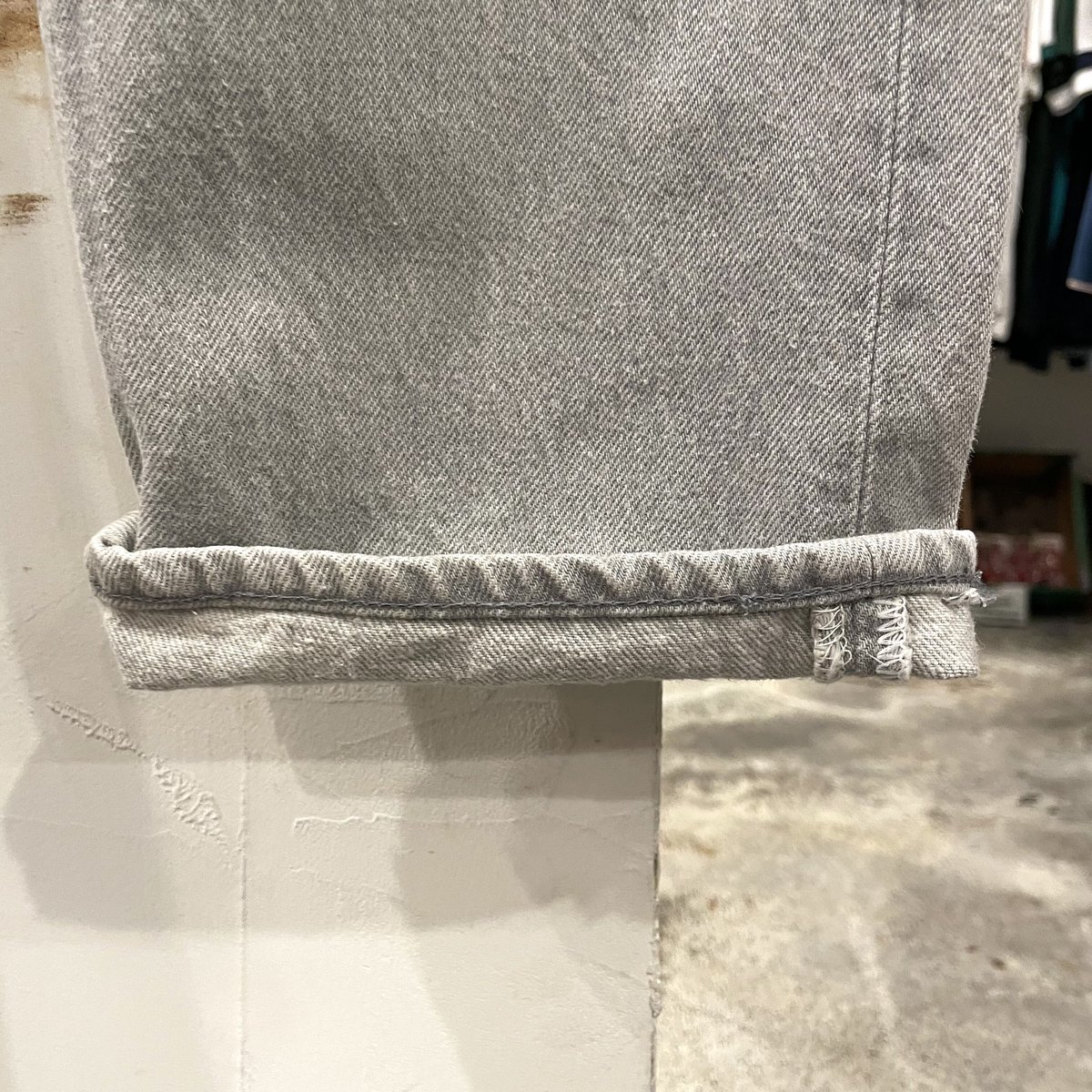 Levi's 501-0657 80年代 リーバイス501 グレーデニムパンツ 内股 Levi's 501-0657 80年代 リーバイス501 グレーデニムパンツ 内股