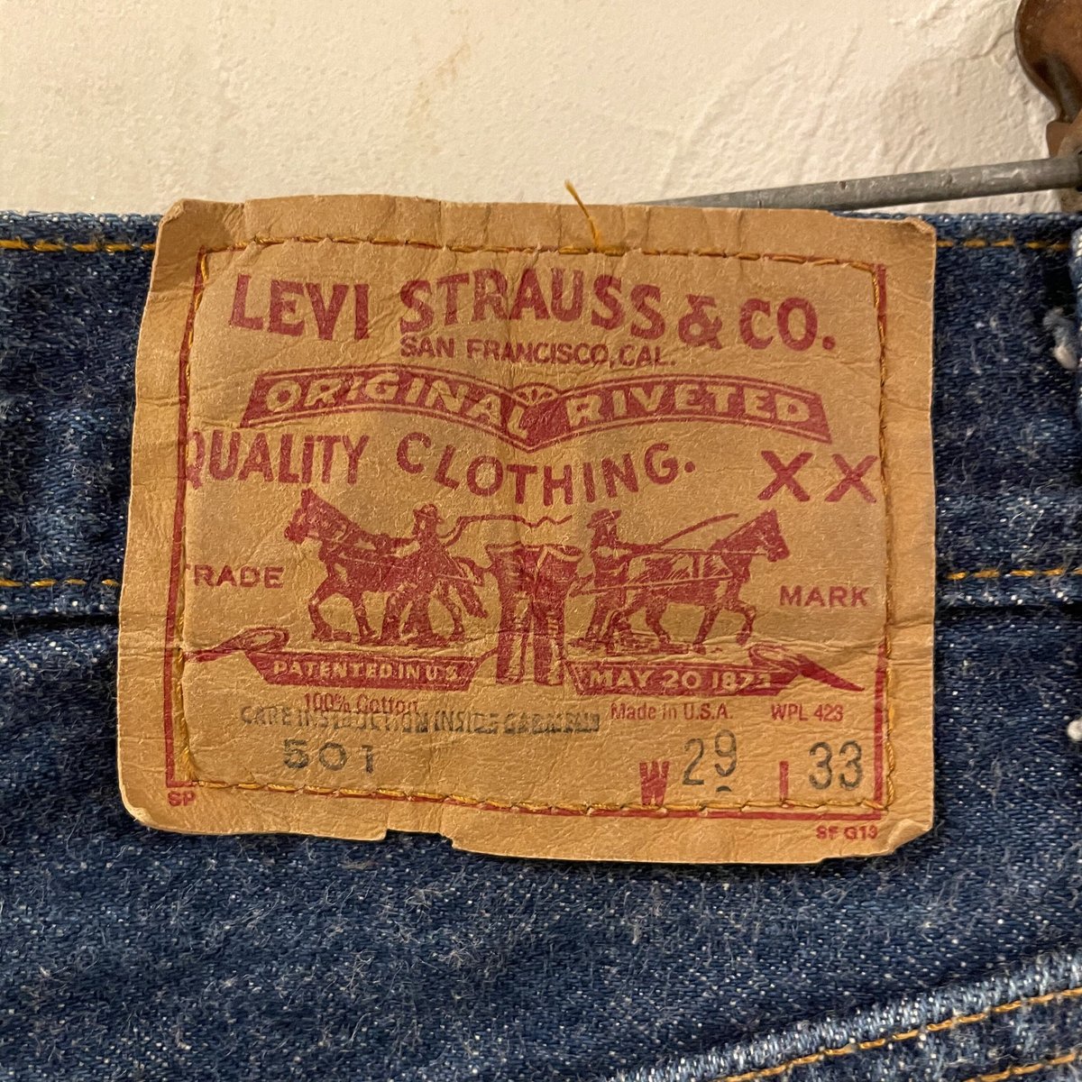 Levi's 501 80年代 リーバイス501 ボタン裏653 USA製 1986年 (S0 Levi's 501 80年代 リーバイス501 ボタン裏653 USA製 1986年 (S0